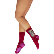 powder-ikat-tiger-ankle-socks---fuchsia-pink-34368136