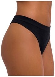 Falke Daily Seamless Tバック - ブラック