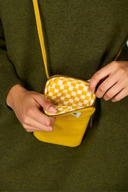 Hindbag Bill Phone Bag - サフランイエロー