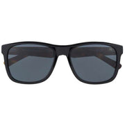 Botaniq Bold Square Sunglasses - Black/Brown Tort