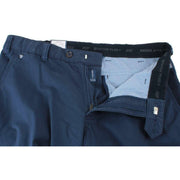 BRUHL Catania B Nanotec Gabardine Stretch Chinos - Marine Navy