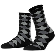 Burlington British Box Socks - Black