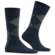 Burlington Edinburgh Socks - Marine Blue