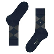 Burlington Edinburgh Socks - Marine Blue