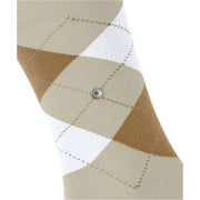 Burlington キング ソックス - シルク ベージュ