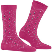 Burlington Lipstick Socks - Hot Pink