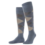 Burlington Manchester Knee High Socks - Rittersporn Blue