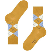Burlington マンチェスター ソックス - コーンイエロー