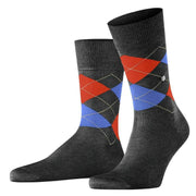 Burlington Manchester Socks - Dark Rock Grey