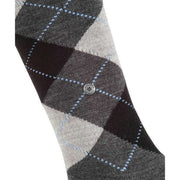 Burlington Marylebone Knee High Socks - Asphalt Mel Grey