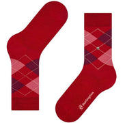 Burlington Marylebone Socks - Cranberry Red