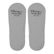 Burlington Merseyside Invisible ソックス - ライトグレー