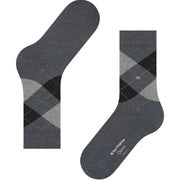 Burlington クイーン ソックス - グレーメランジ