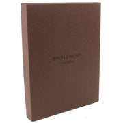 Byron and Brown Folding Nappa Leather 2 Fold 5 x 3.5 Travel Frame - Mulberry Red