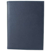 Byron and Brown Folding Nappa Leather 2 Fold 5 x 3.5 Travel Frame - Navy