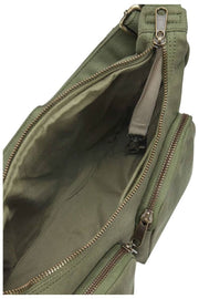 Hindbag Emile マルチポケット ショルダーバッグ - オリーブグリーン