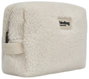 Hindbag Leon テディ トイレタリー バッグ - アークティック ホワイト