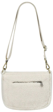 Hindbag Margault Teddy ショルダーバッグ - アークティック ホワイト