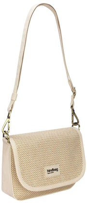 Hindbag Margault ウーブン ショルダー バッグ - ヌード ベージュ
