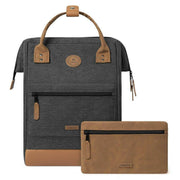 Cabaia Adventurer Melange Medium Backpack - Londres Brown