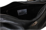Vivienne Westwood Emma しなやかレザー ショルダーバッグ - ブラック