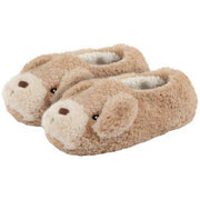 totes-toasties-novelty-dog-full-back-slippers---beige-34475747