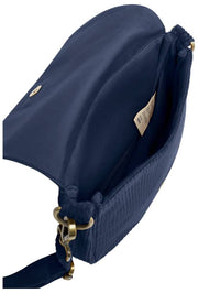 Hindbag Margault ショルダーバッグ - ベルベットネイビーブルー