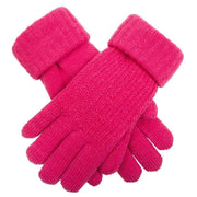 dents-ribbed-knit-gloves---candy-pink-34477582