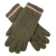 dents-feather-yarn-knitted-gloves---greenpink-34477782