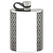 english-pewter-company-6oz-celtic-flexi-cap-hip-flask---silver-34310776