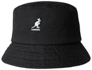 Kangol ウォッシュ バケット ハット - ブラック