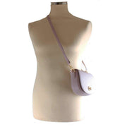 David Jones Small Full Flap Turnlock Across Body Bag - Lilac