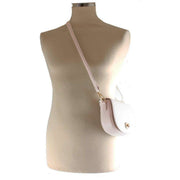 David Jones Small Full Flap Turnlock Across Body Bag - White