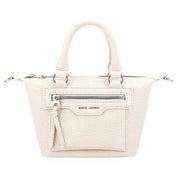 David Jones Small Grab Handbag - Ivory Grey