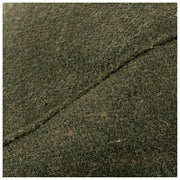 Dents Grafham ヘリンボーン ツイード フラット キャップ - フォレストグリーン