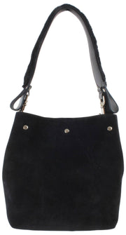 Vivienne Westwood Lottie スエード スモール ショルダーバッグ - ブラック