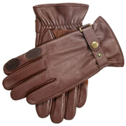 Dents Birkhall Suede Palm Leather Shooting Gloves - English Tan