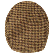 Dents Blashford Tweed フラット キャップ - チェスナット ブラウン