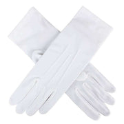 Dents Diana Matt Satin Gloves - Ivory