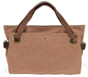 Zede Pont Des Arts Medium Cross Body Bag -Camel Brown