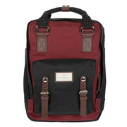 Doughnut Macaroon Backpack - Wine Red/Black