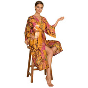 powder-oriental-crane-kimono-gown---ochre-orange-34326734