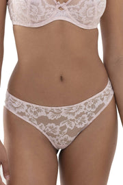 Mey Amazing String Lace Thong -Blossom Nude
