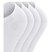 Esprit Solid Sneaker 4 Pack Socks - White