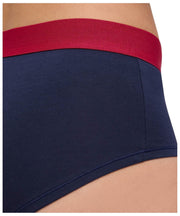 Falke デイリー コンフォート プリント ヒップスター ブリーフ 2 パック - ブラック/レッド