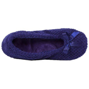 isotoner-popcorn-ballet-slippers---navy-34523317