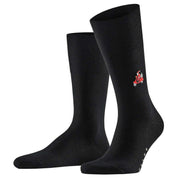 Falke Airport Driving Santa Socks - Black