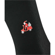 Falke Airport Driving Santa Socks - Black