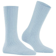 Falke Cosy Wool Boot Socks - Light Blue