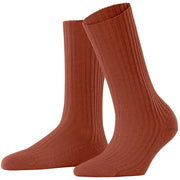 Falke Cosy Wool Boot Socks - Terra Orange